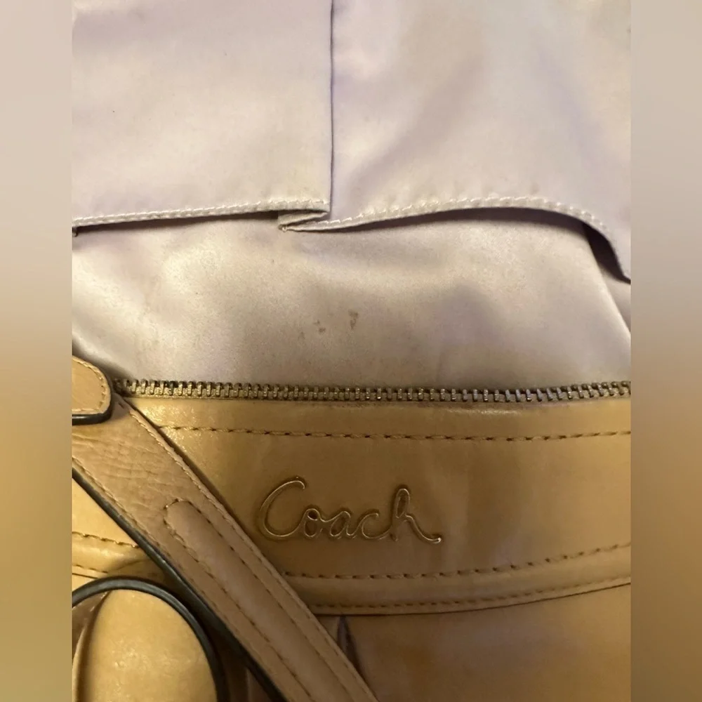 Coach Ashley Leather Hippie Bag
